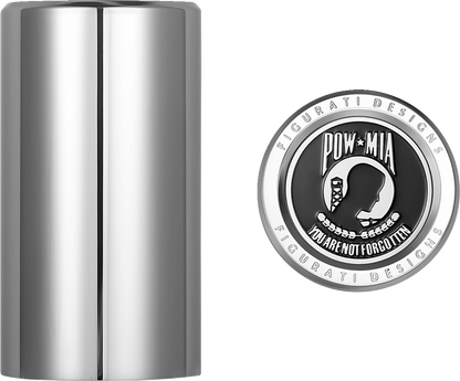 Figurati Designs POW-MIA Black Long Magnetic Docking Hardware Covers for Harley
