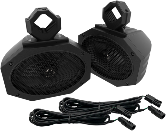 Metrix Black Universal Offroad UTV Side by Side Element 100w Speaker Kit