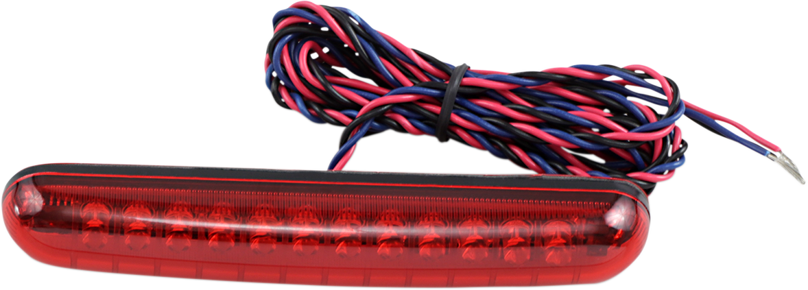 Custom Dynamics Red Led Universal Motorcycle Light Bar fits Harley Davidson