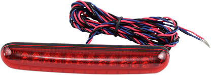 Custom Dynamics Red Led Universal Motorcycle Light Bar fits Harley Davidson
