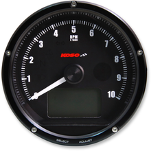 Koso TNT-01R Universal 3" Electronic Motorcycle Speedometer Tachometer Gauge Kit