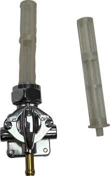 Drag Specialties Chrome Downward Vacuum Petcock Fuel Valve for Harley Davidson