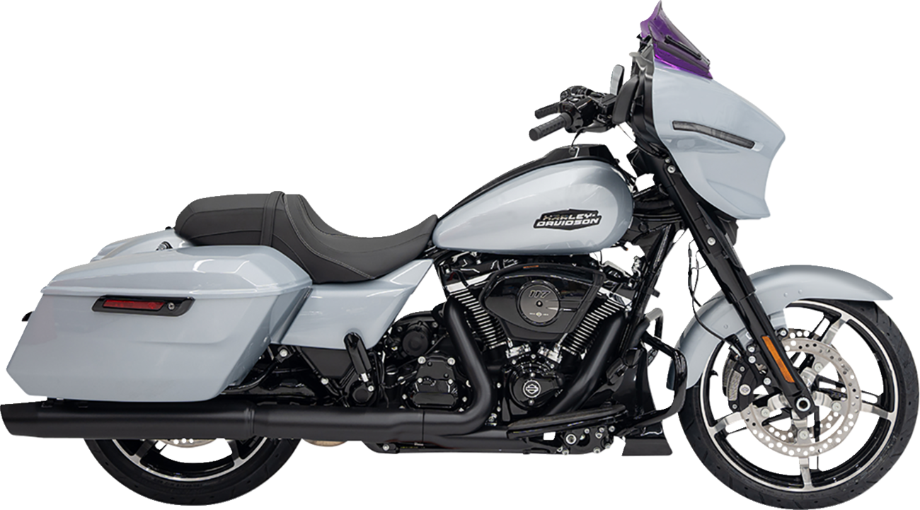 Klock Werks Kolor Flare 8" Purple Windshield for 2023-2025 Harley Street Glide