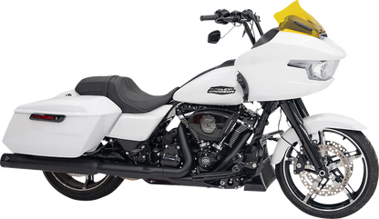 Klock Werks Kolor Flare 10" Yellow Windshield for 2023-25 Harley Road Glide FLTR