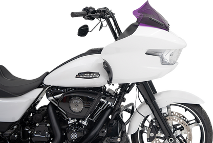 Klock Werks Kolor Flare 10" Purple Windshield fits 2023-2025 Harley Road Glide