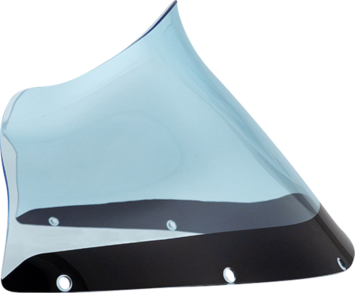 Klock Werks Kolor Flare 9" Blue Ice Windshield fits Harley FXRP Style Fairing
