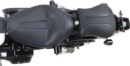 Saddlemen 9" Detachable Rear Pillion Pad Sear for Harley Davidson