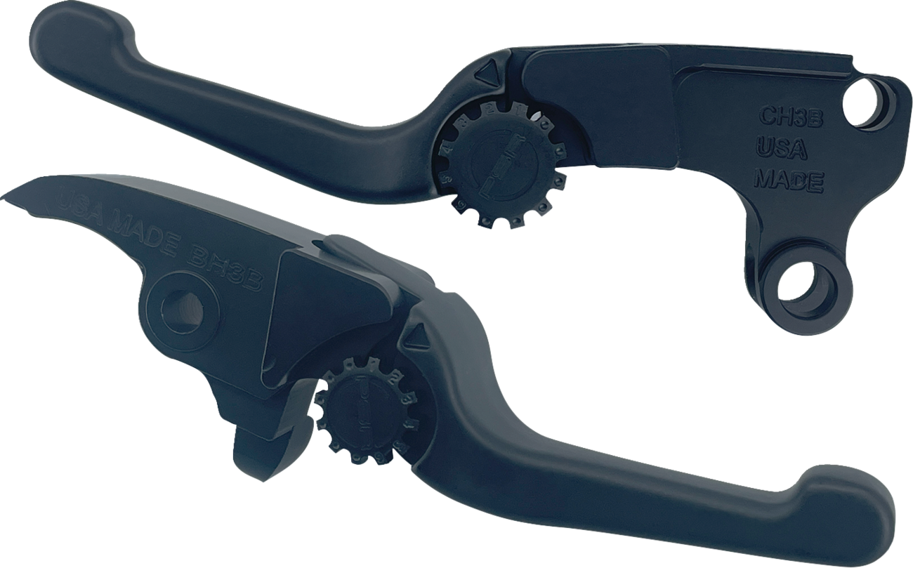 PSR Anthem Shorty Adjustable Clutch Brake Lever Set for 2023-2025 Harley Touring