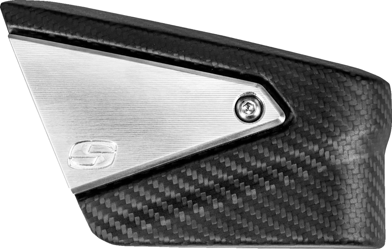 Saddlemen Carbon Fiber Matte Coil Cover fits 2018-2026 Harley Touring Softail M8