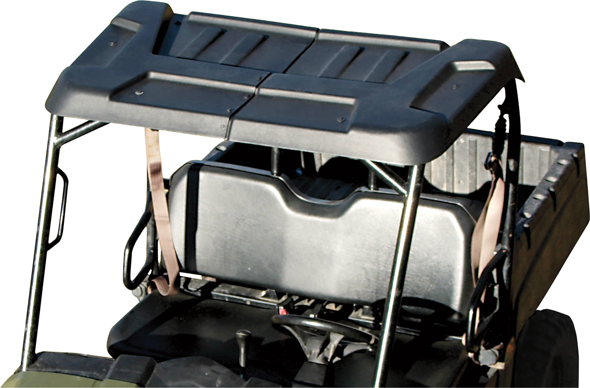 Moose Utility Black 2 Piece UTV Roof for 2011-14 Polaris Ranger Mid Size 570 800