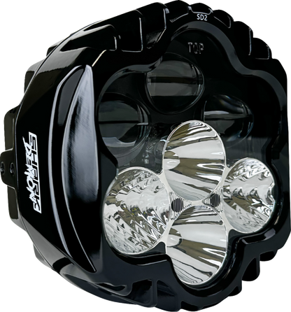 Custom Dynamics Shark Demon Pedestal Mount Performance LED Headlight Kit