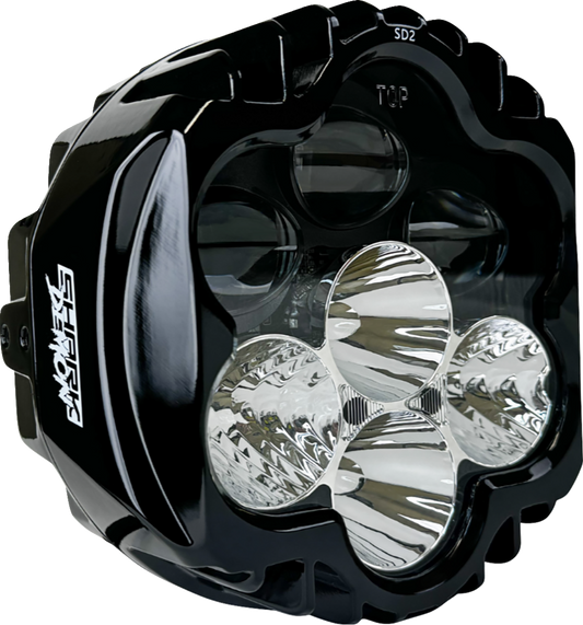 Custom Dynamics Shark Demon Pedestal Mount Performance LED Headlight Kit