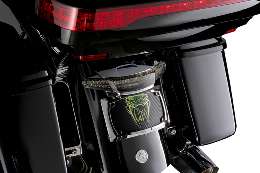 Ciro Latitude Tail Light & License Plate Mount for 2014-2024 Harley Touring FLTR