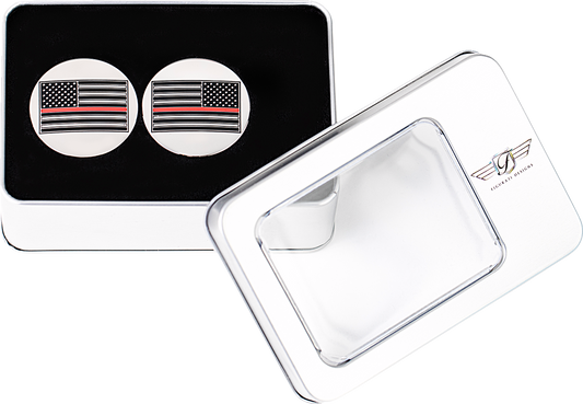 Figurati Designs Red Line Flag Swingarm Covers Inserts for 1980-2025 Harley