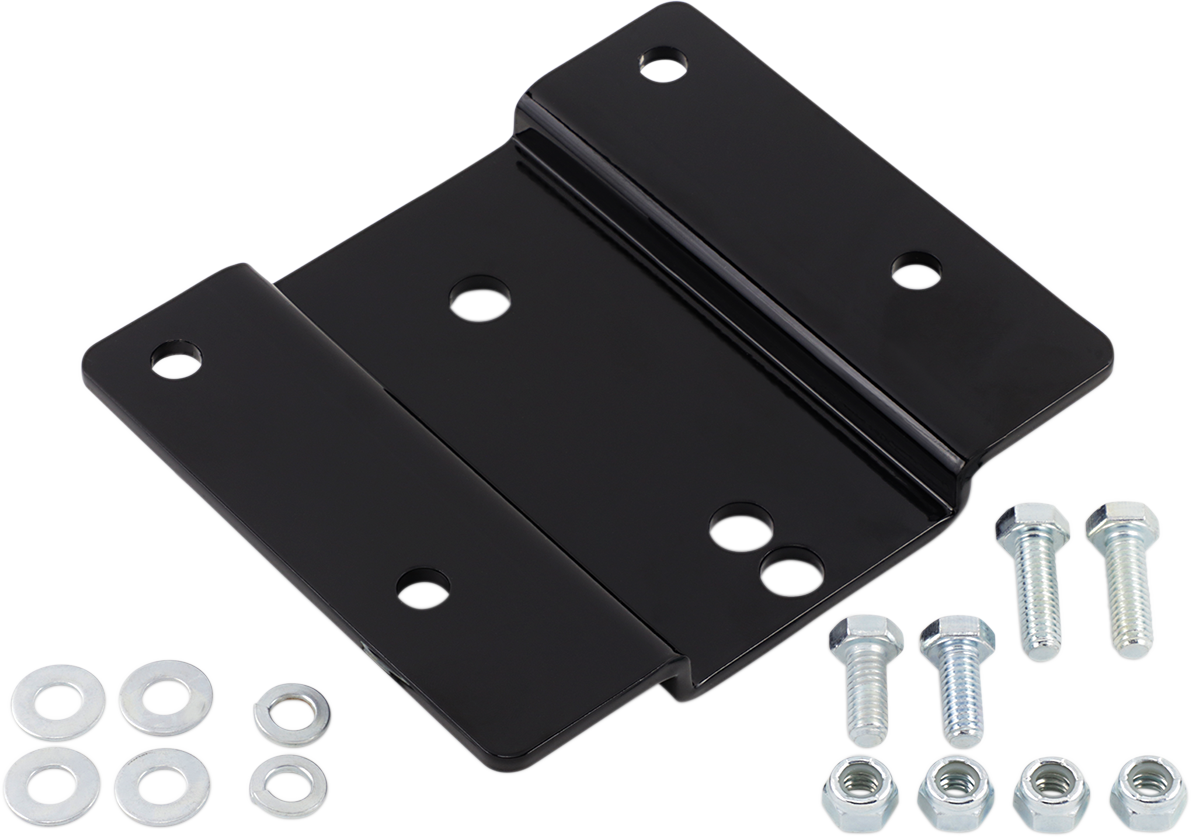 Moose Utility Black UTV Front Winch Mounting Kit for 2005-2008 Kawasaki Mule KAF