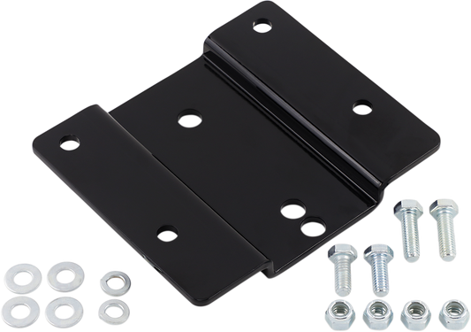 Moose Utility Black UTV Front Winch Mounting Kit for 2005-2008 Kawasaki Mule KAF