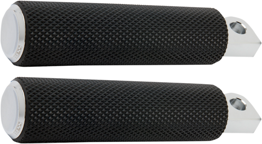 Arlen Ness Fusion Knurled Male Mount Motorcycle Footpegs fits Harley 07-924