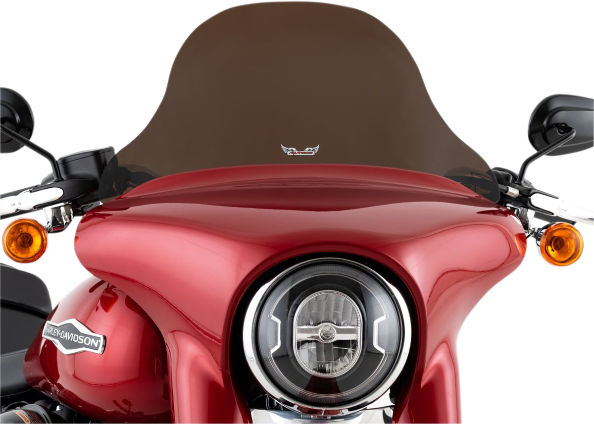 Slipstreamer 8" Dark Smoke Motorcycle Fairing Windshield 18-20 Harley Softail
