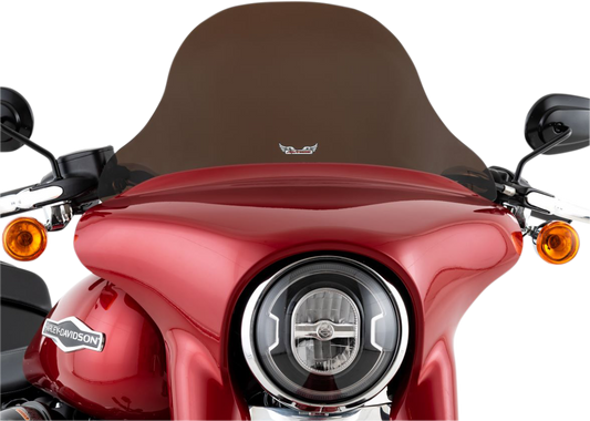 Slipstreamer 8" Dark Smoke Motorcycle Fairing Windshield 18-20 Harley Softail