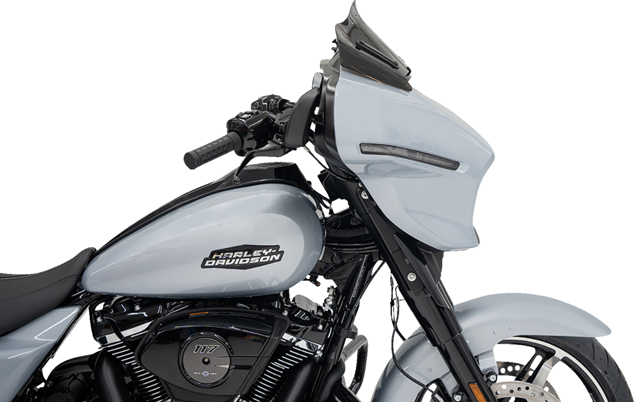 Klock Werks Kolor Flare 8" Bronze Windshield for 2023-2025 Harley Street Glide