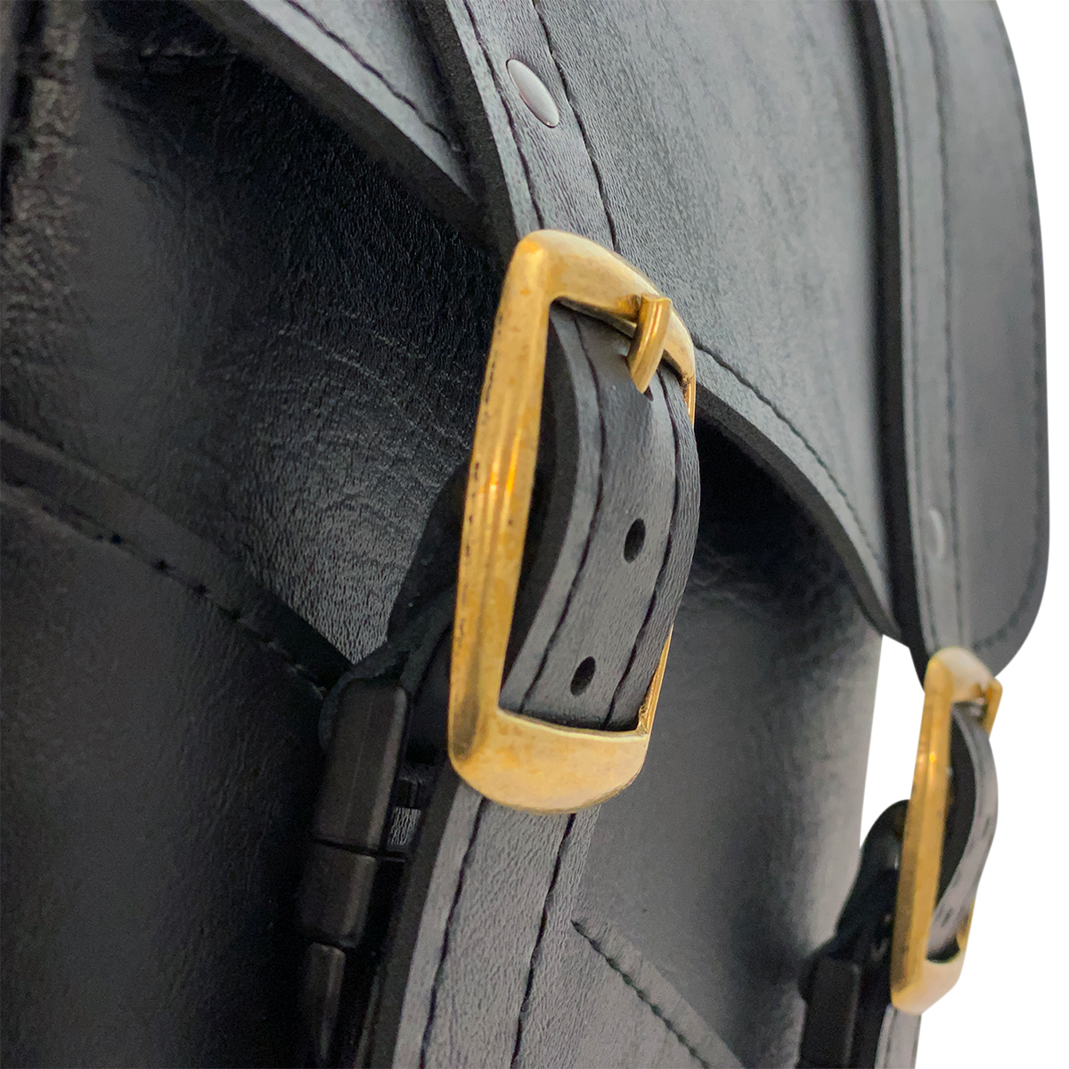 Willie & Max Motorcycle Black Swing Arm Saddlebag 1957-2021 Harley Sportster