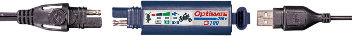 OptiMate USB Charger LED Motorcycle Battery Monitor O-100V3