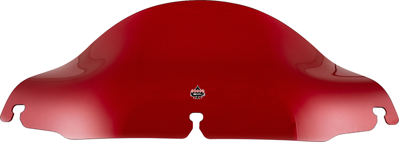 Klock Werks Kolor Flare 6.5" Red Windshield for 1996-13 Harley Touring FLHT FLHX