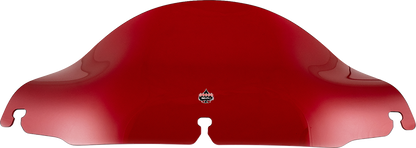 Klock Werks Kolor Flare 6.5" Red Windshield for 1996-13 Harley Touring FLHT FLHX