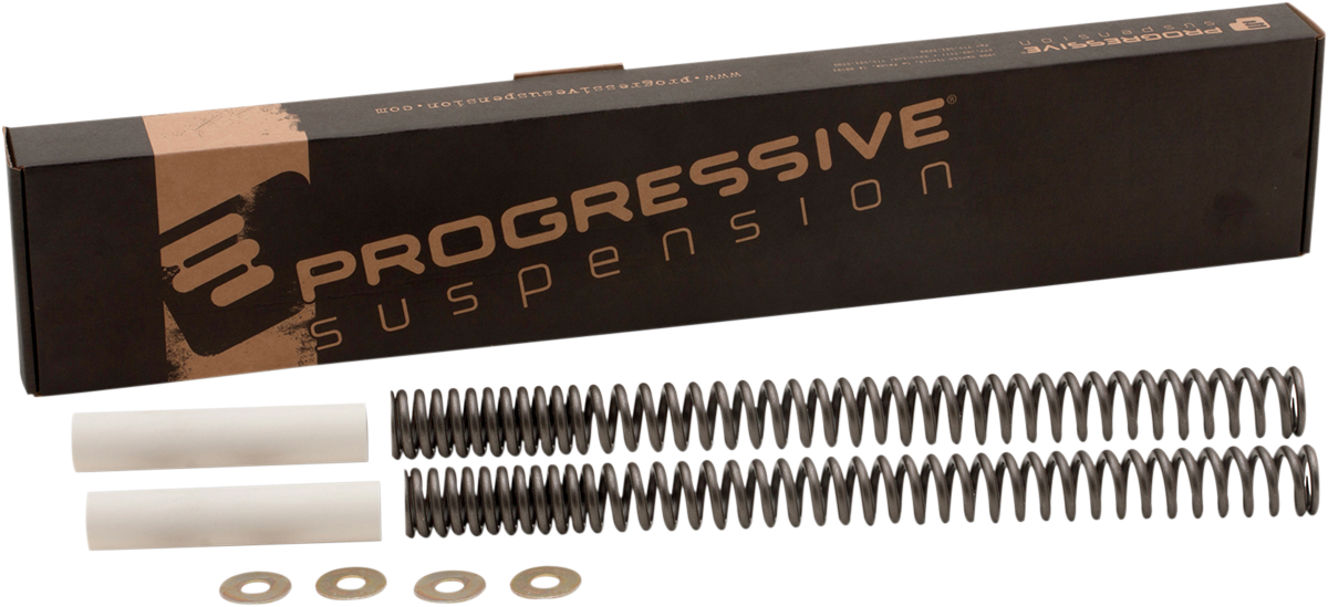 Progressive 41mm Heavy Duty Front Fork Spring Kit fits 1983-2017 Harley Touring