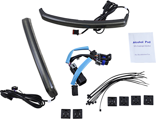Custom Dynamics Smoke Lens LED Saddlebag Lights for 2020-2023 Indian Challenger