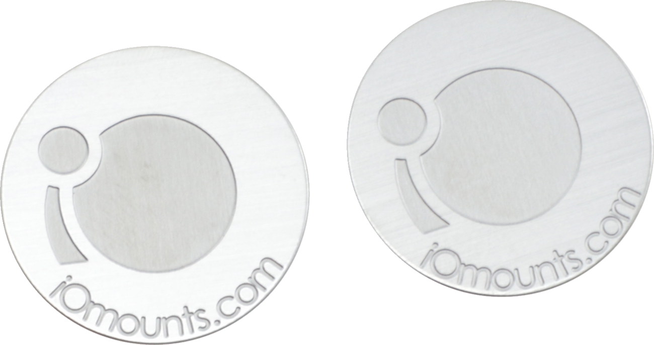 Klock Werks Replacement iOdisc Magnetic Discs for Device Phone GPS Mount Kit