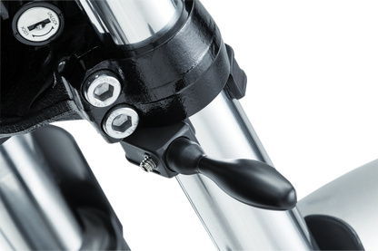 Kuryakyn 2580 Black Pipe Wrench 39-49mm Front Fork Tube Turn Signal Mount Clamp