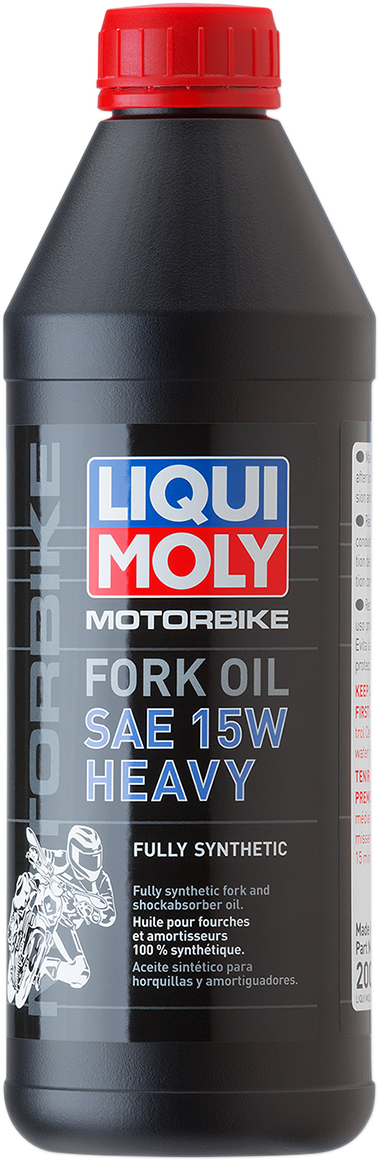 Liqui Moly 1 Liter 15W Heavy Weight Motorcycle Front Fork Oil Fluid for Harley