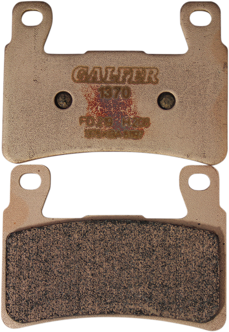 Galfer Sintered Front Brake Pads for 2009-2023 Harley Softail Models FXLR FLST