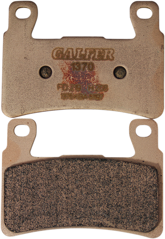Galfer Sintered Front Brake Pads for 2009-2023 Harley Softail Models FXLR FLST