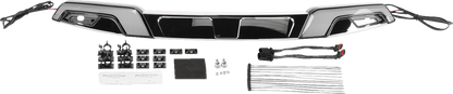 Kuryakyn Tracer LED Chrome Windshield Trim Lights for 2014-2023 Harley Touring