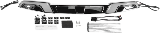 Kuryakyn Tracer LED Chrome Windshield Trim Lights for 2014-2023 Harley Touring