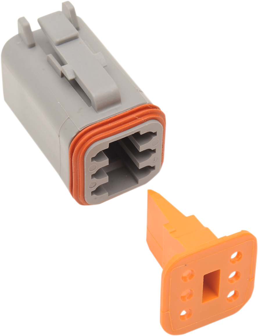 Namz Deutsch Receptacle DT Sealed Connector Component 6 Pin for Harley Davidson