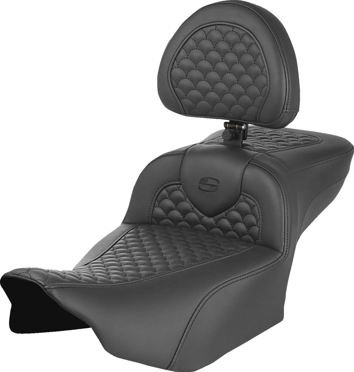 Saddlemen Roadsofa Extended Reach Gel Seat 2023-25 Harley Road Street Glide CVO