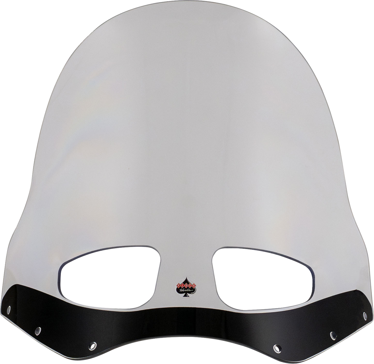 Klock Werks 15" Flare Clear Vented Road Warrior Fairing Motorcycle Windshield
