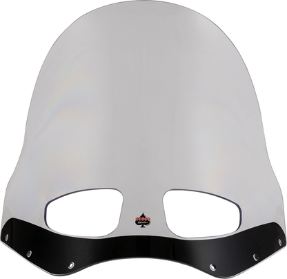 Klock Werks 15" Flare Clear Vented Road Warrior Fairing Motorcycle Windshield