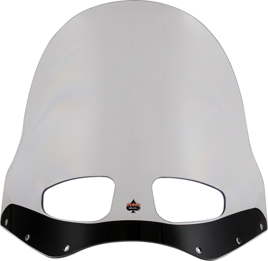Klock Werks 15" Flare Clear Vented Road Warrior Fairing Motorcycle Windshield
