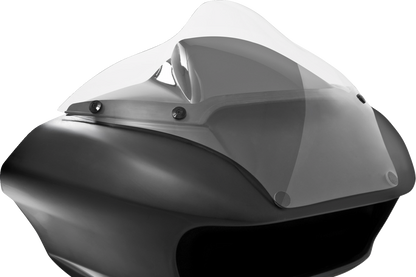 Memphis Shades 4" BRL Race Bubble Windshield for 2015-2025 Harley Road Glide