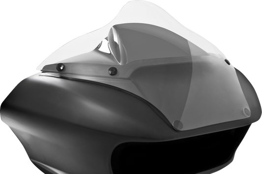 Memphis Shades 4" BRL Race Bubble Windshield for 2015-2025 Harley Road Glide