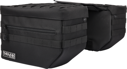 Thrashin Escape Storage Saddlebags for 1982-2023 Harley Softail Dyna TSB-0007