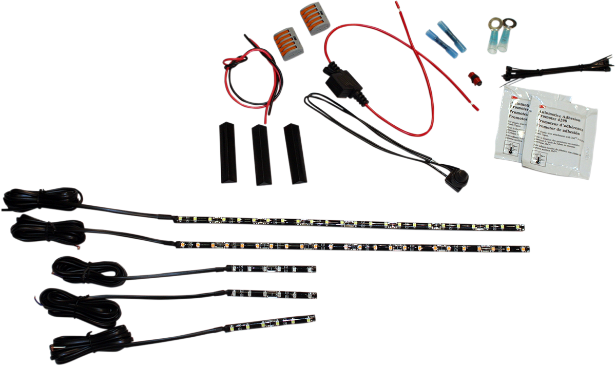 Custom Dynamics Magicflex 2 Pink LED Motorcycle Engine Accent Light Kit