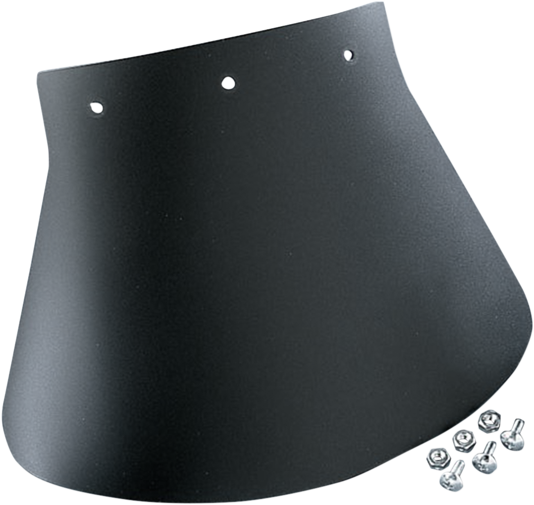 Drag Specialties Single Black Rubber Front Universal Motorcycle Mud Flap Harley