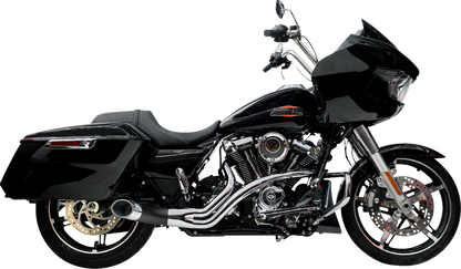 Trask Up Yours 2-1 Chrome Exhaust System fits 2017-2025 Harley Touring TM-5760CH