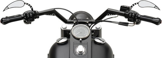 Trask V-Line 1-1/4" Black Standard Handlebar for 1986-20 Harley Dyna Softail XL