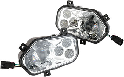 Moose Utility Replacement LED Headlights 2006-2020 Polaris ATV UTV Models